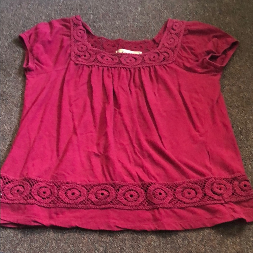 Pink top